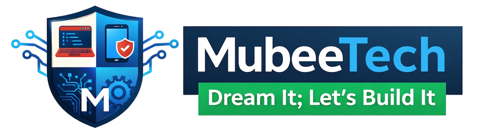 Mubarak Bashir — Backend Web Developer Logo